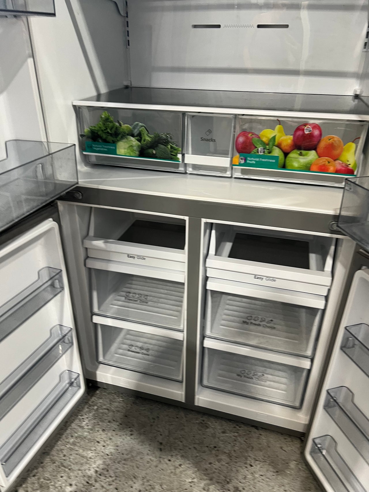 Factory second HISENSE HR6CDFF670S 670L Quad Door Fridge - Second Hand Appliances Geebung