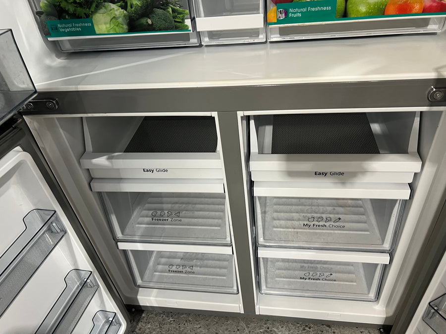 Factory second HISENSE HR6CDFF670S 670L Quad Door Fridge - Second Hand Appliances Geebung