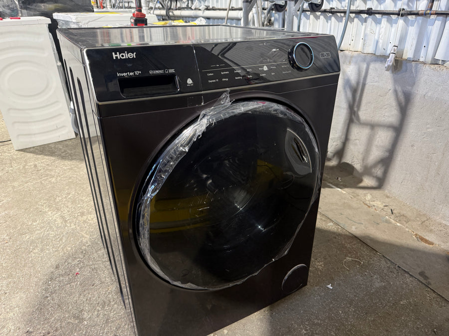Factory second Haier 10 kg front loader HWF10ANB1 - Second Hand Appliances Geebung