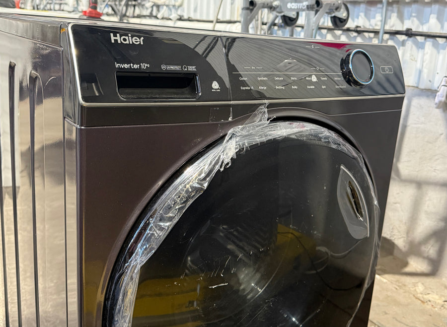 Factory second Haier 10 kg front loader HWF10ANB1 - Second Hand Appliances Geebung