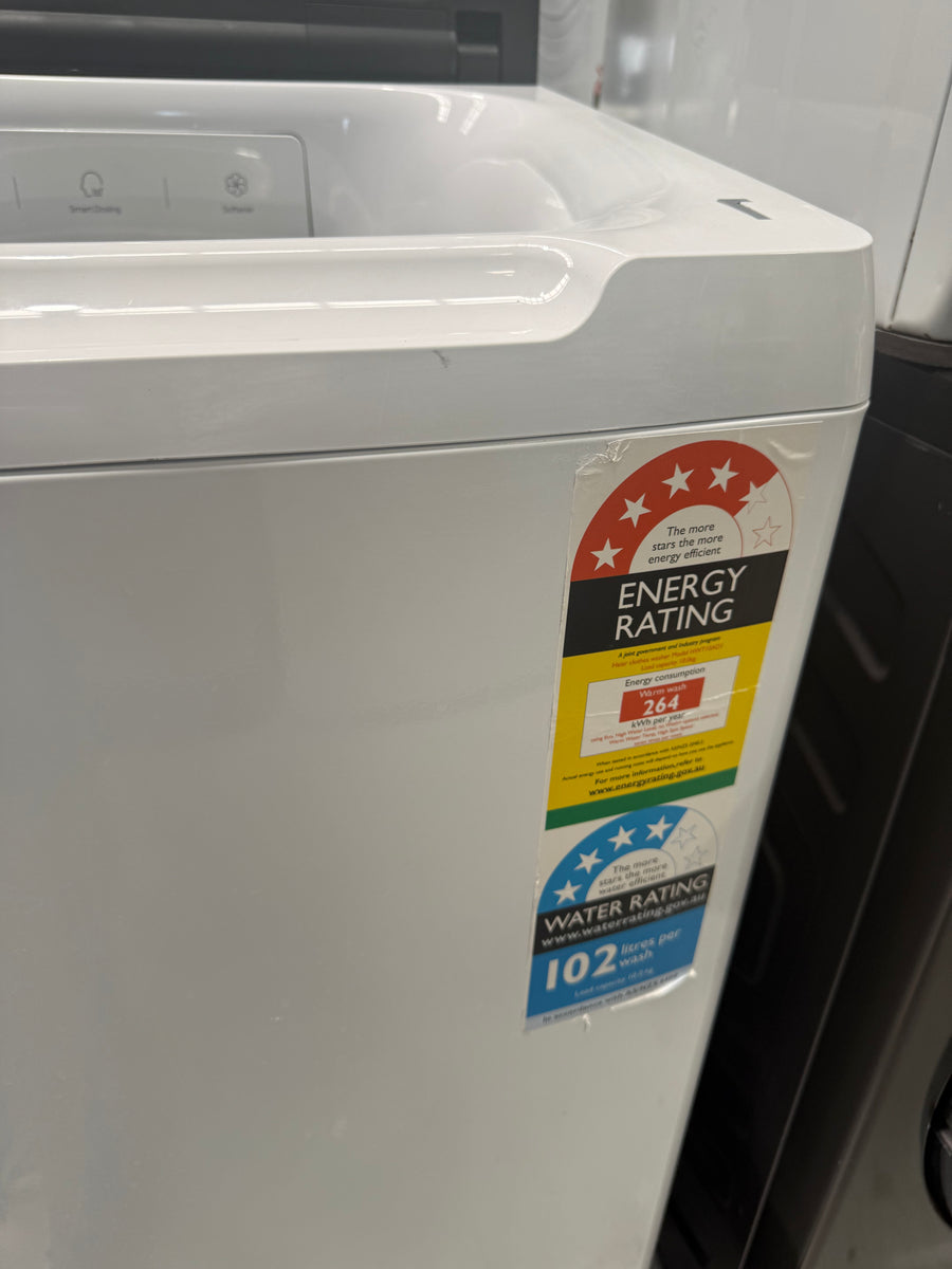 Factory second Haier 10kg Top Load Washer HWT10AD1 - Second Hand Appliances Geebung