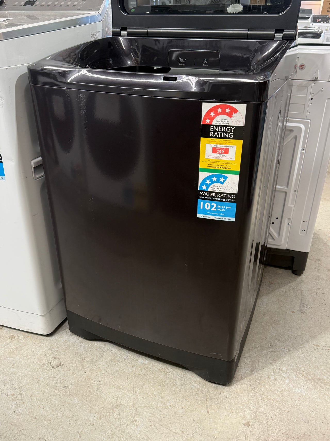 Factory second Haier 10kg Top Load Washing Machine – HWT10ANB1 - Second Hand Appliances Geebung