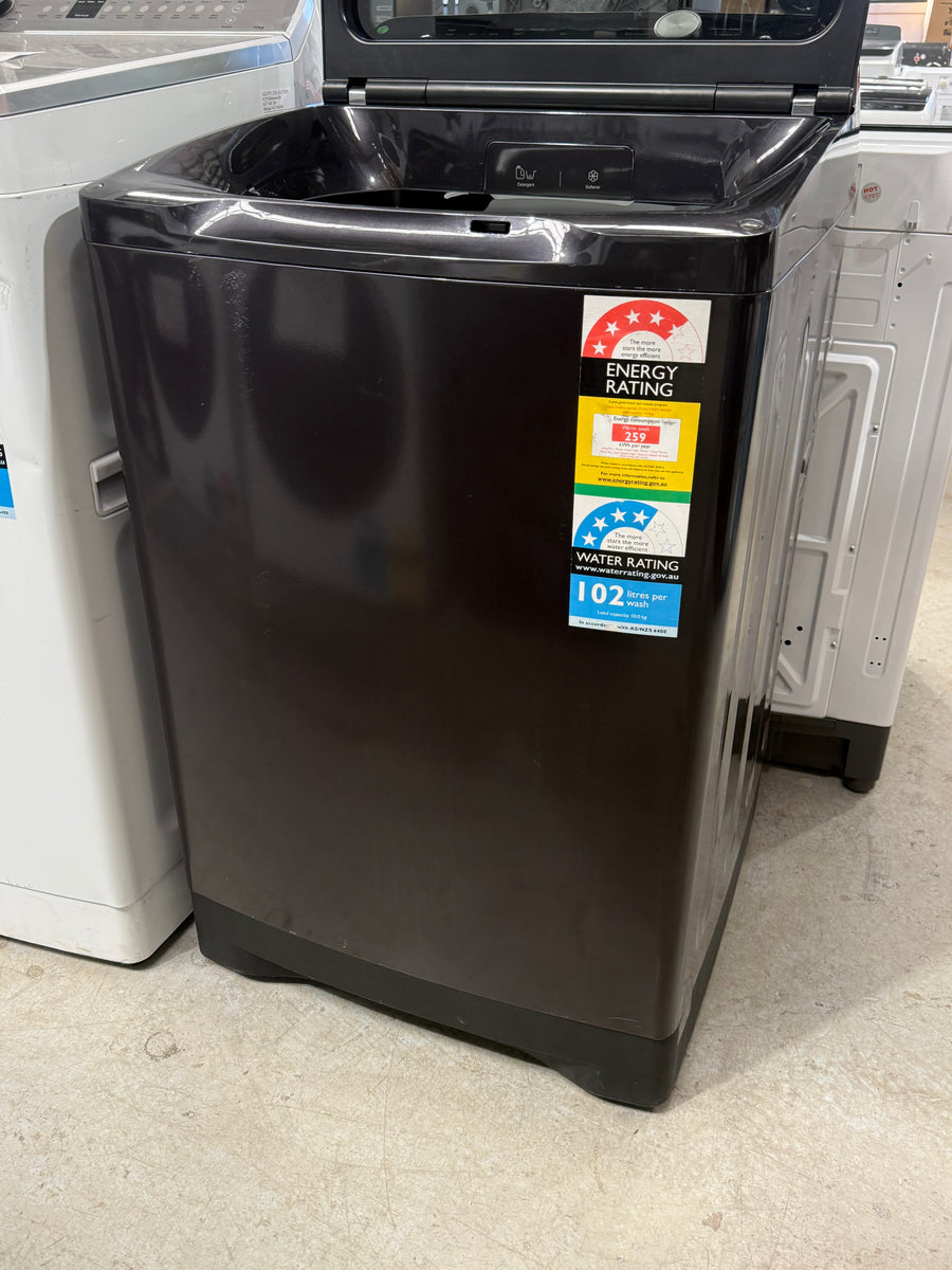 Factory second Haier 10kg Top Load Washing Machine – HWT10ANB1 - Second Hand Appliances Geebung