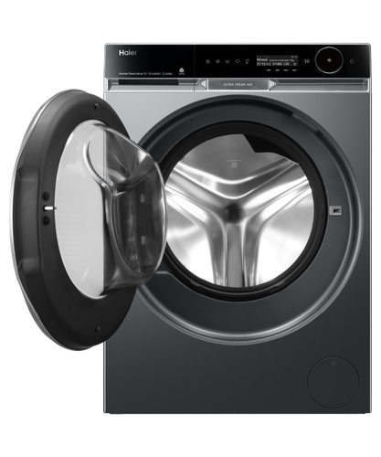 Factory second Haier 12kg 600 Series Front Load Washing Machine – Black Model: HWF12PXB1 - Second Hand Appliances Geebung