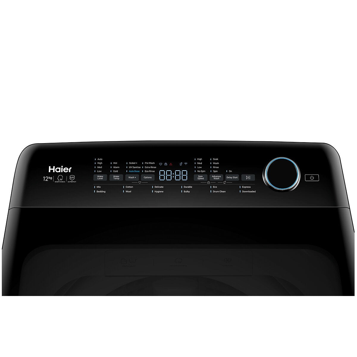 Factory second Haier 12kg Top Load Washing Machine – White  Model: HWT12AD1 - Second Hand Appliances Geebung