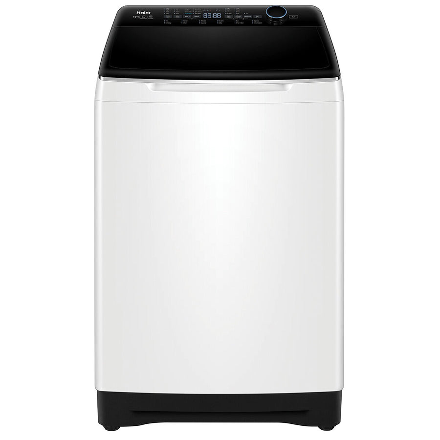 Factory second Haier 12kg Top Load Washing Machine – White  Model: HWT12AD1 - Second Hand Appliances Geebung