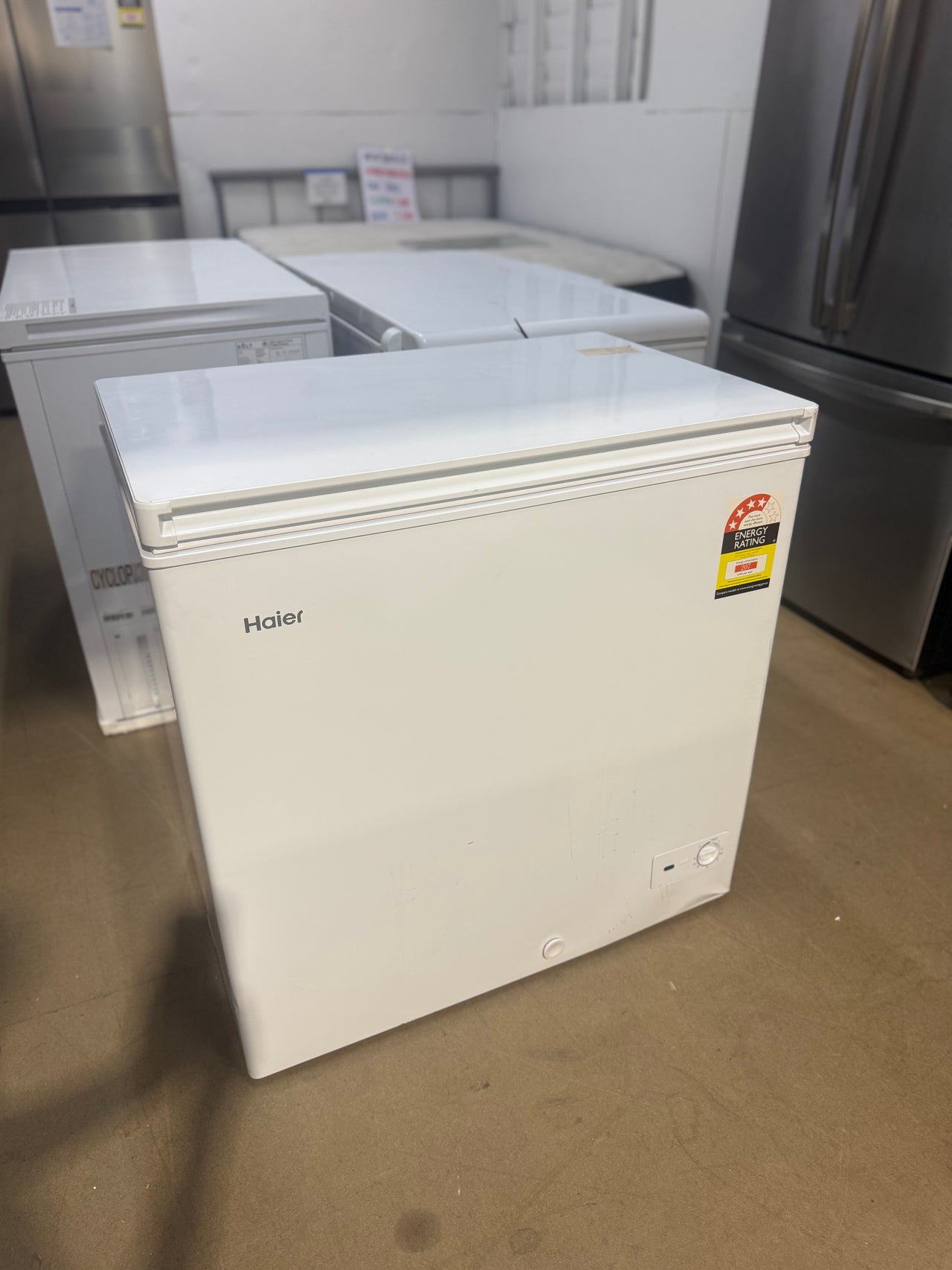 Factory second Haier 194L Chest Freezer HCF194W - Second Hand Appliances Geebung