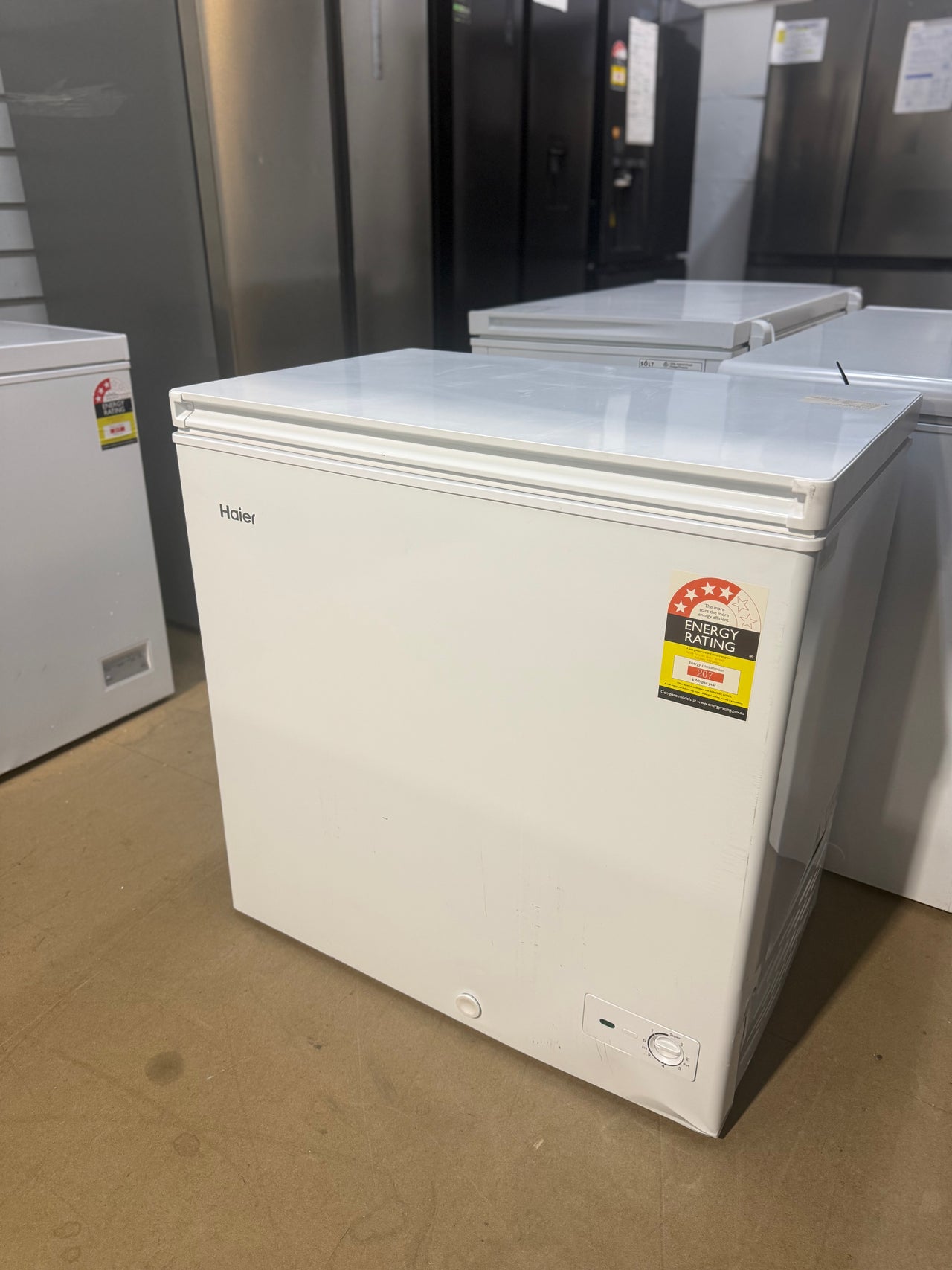 Factory second Haier 194L Chest Freezer HCF194W - Second Hand Appliances Geebung