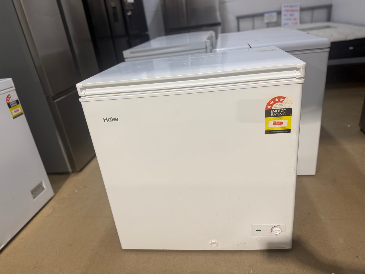 Factory second Haier 194L Chest Freezer HCF194W - Second Hand Appliances Geebung