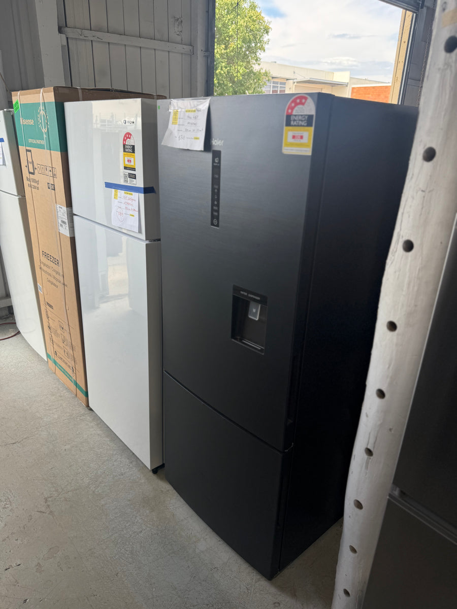 Factory second Haier 416L Bottom Mount Frost Free Fridge HRF450BHC2 - Second Hand Appliances Geebung