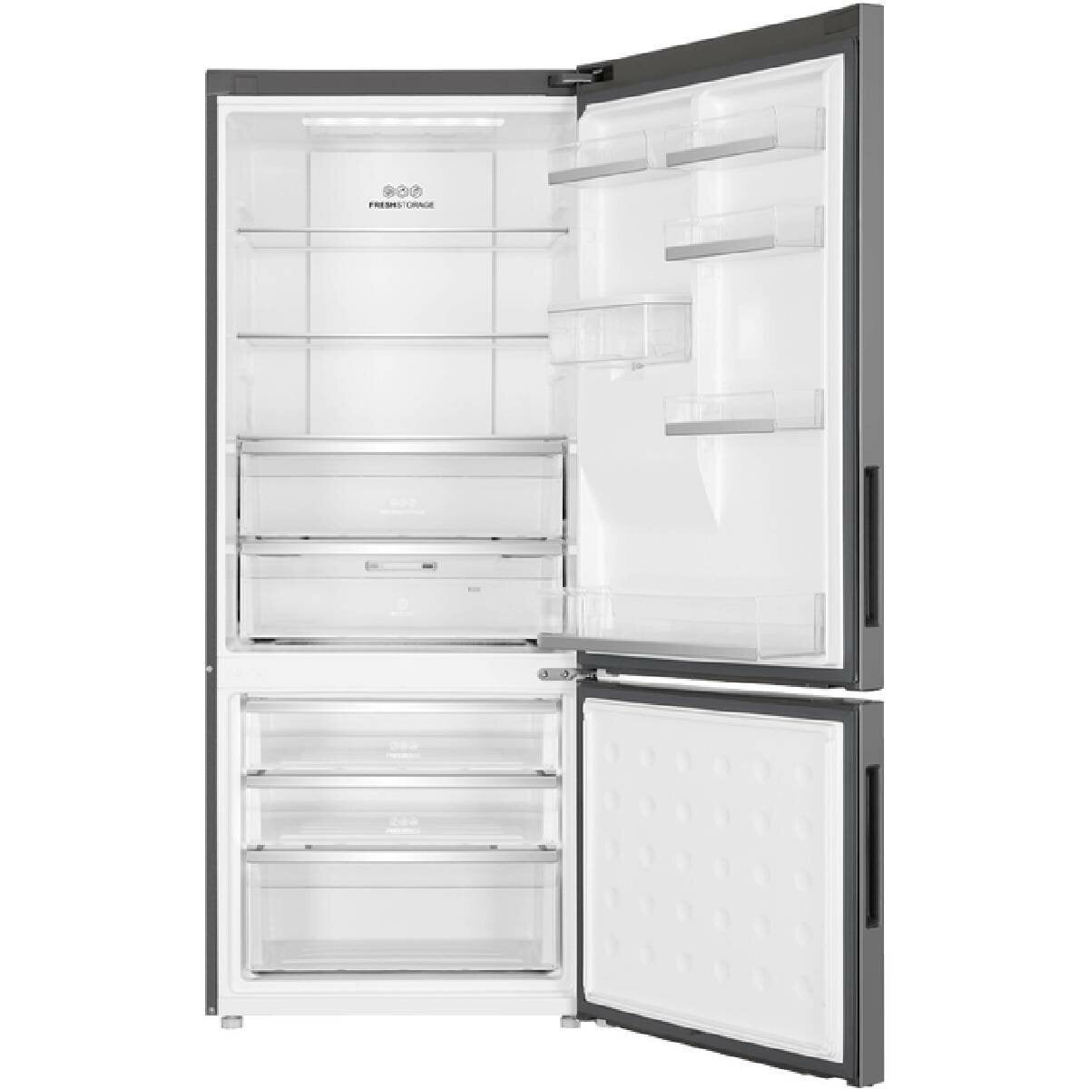 Factory second Haier 416L Bottom Mount Frost Free Fridge HRF450BHC2 - Second Hand Appliances Geebung