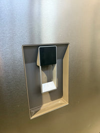 Thumbnail for Factory second Haier 433L Bottom Mount Fridge with Water Dispenser - Satina Model: HRF420BHS - Second Hand Appliances Geebung