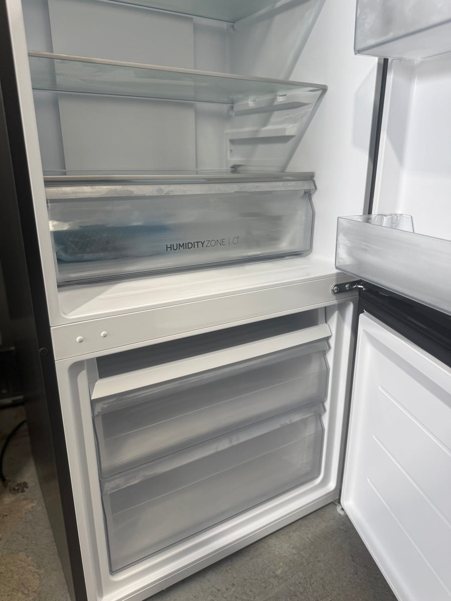 Factory second Haier 433L Bottom Mount Refrigerator Black HRF420BC - Second Hand Appliances Geebung