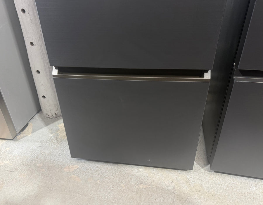Factory second Haier 433L Bottom Mount Refrigerator Black HRF420BC - Second Hand Appliances Geebung