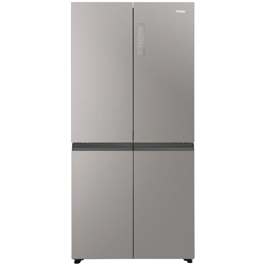 Factory second Haier 463L 600 Series Quad Door Refrigerator – Satina Silver HRF530YS - Second Hand Appliances Geebung
