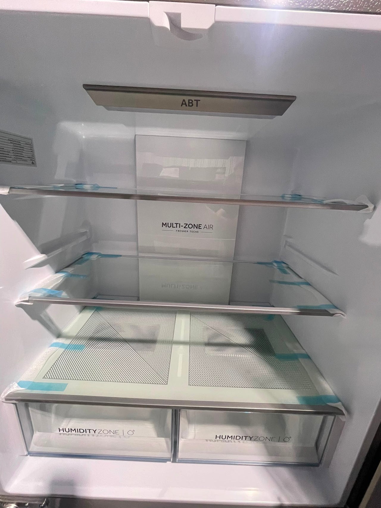 Factory second Haier 463L 600 Series Quad Door Refrigerator – Satina Silver HRF530YS - Second Hand Appliances Geebung