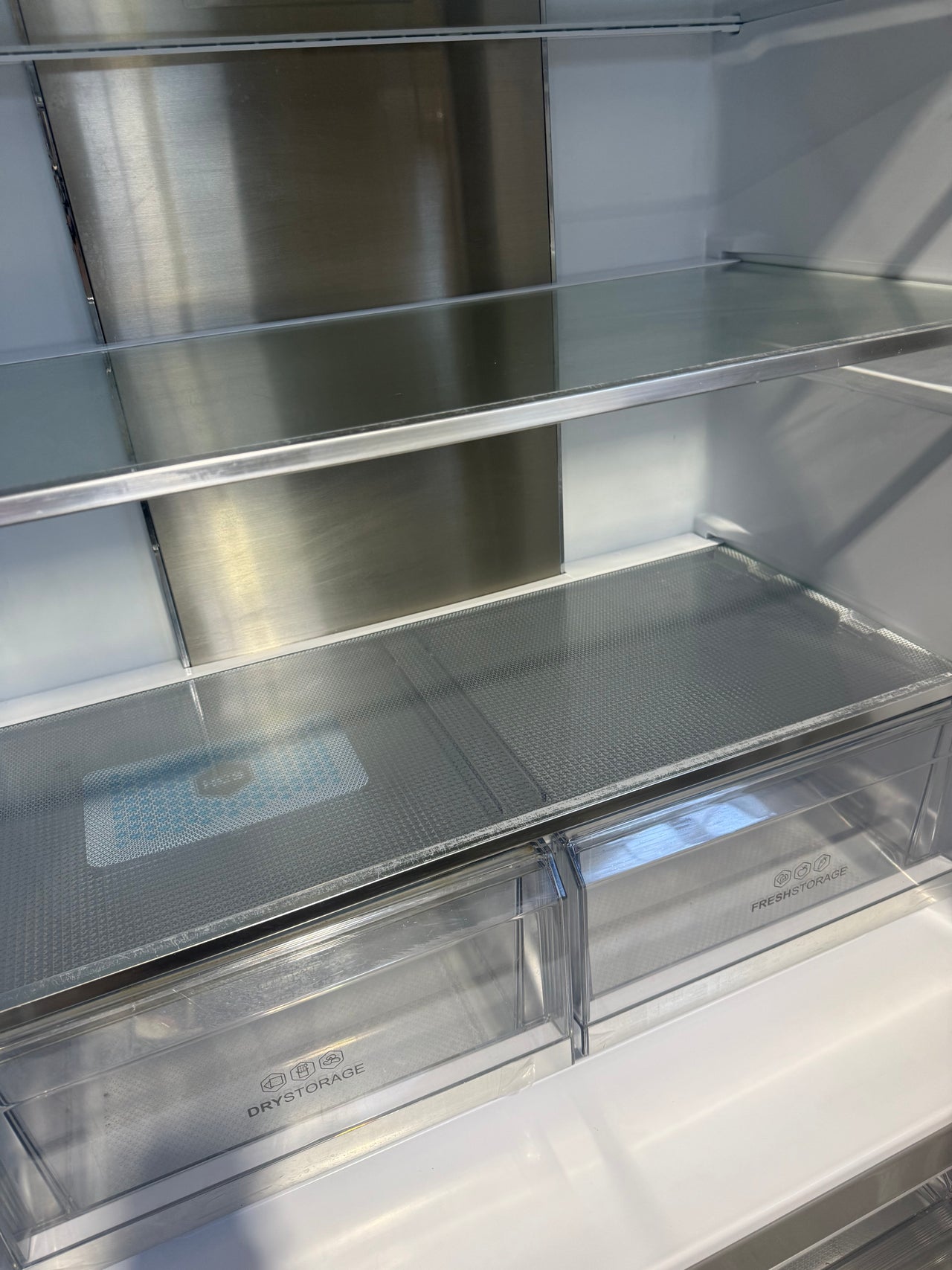 Factory second Haier 463L Quad Door Refrigerator – Satina (HRF516YS) - Second Hand Appliances Geebung