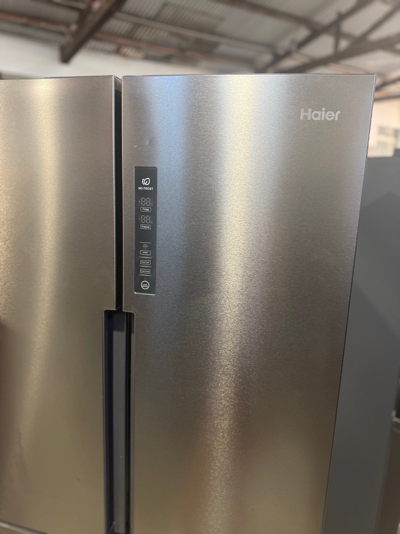 Factory second Haier 463L Quad Door Refrigerator – Satina (HRF516YS) - Second Hand Appliances Geebung