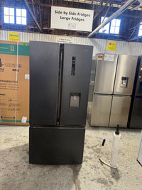 Thumbnail for Factory second Haier 492L French Door Fridge with Water Dispenser – Matte Black HRF520FHC - Second Hand Appliances Geebung