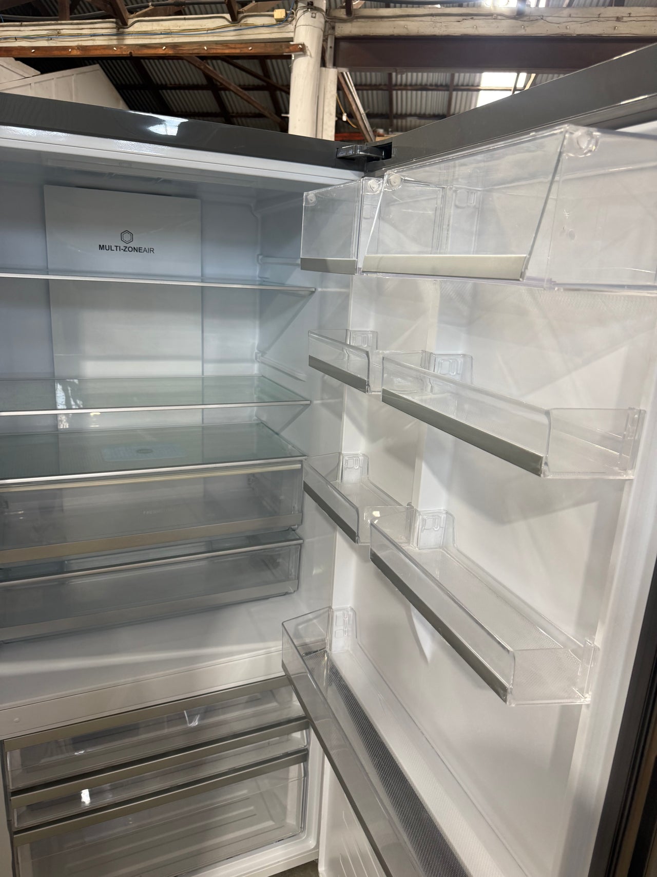 Factory second Haier 493L 600 Series Bottom Mount Refrigerator – Satina | HRF520BS - Second Hand Appliances Geebung