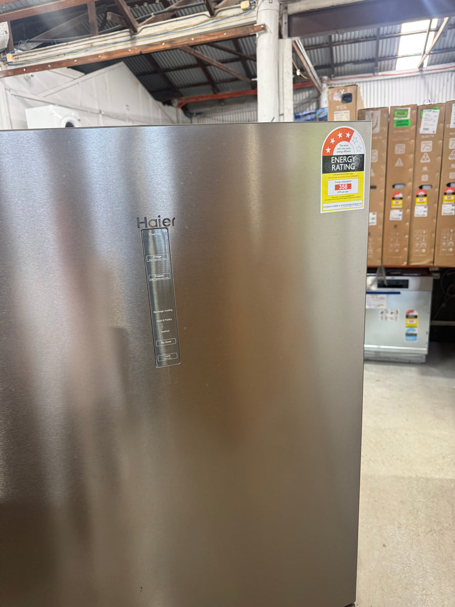 Factory second Haier 493L 600 Series Bottom Mount Refrigerator – Satina | HRF520BS - Second Hand Appliances Geebung