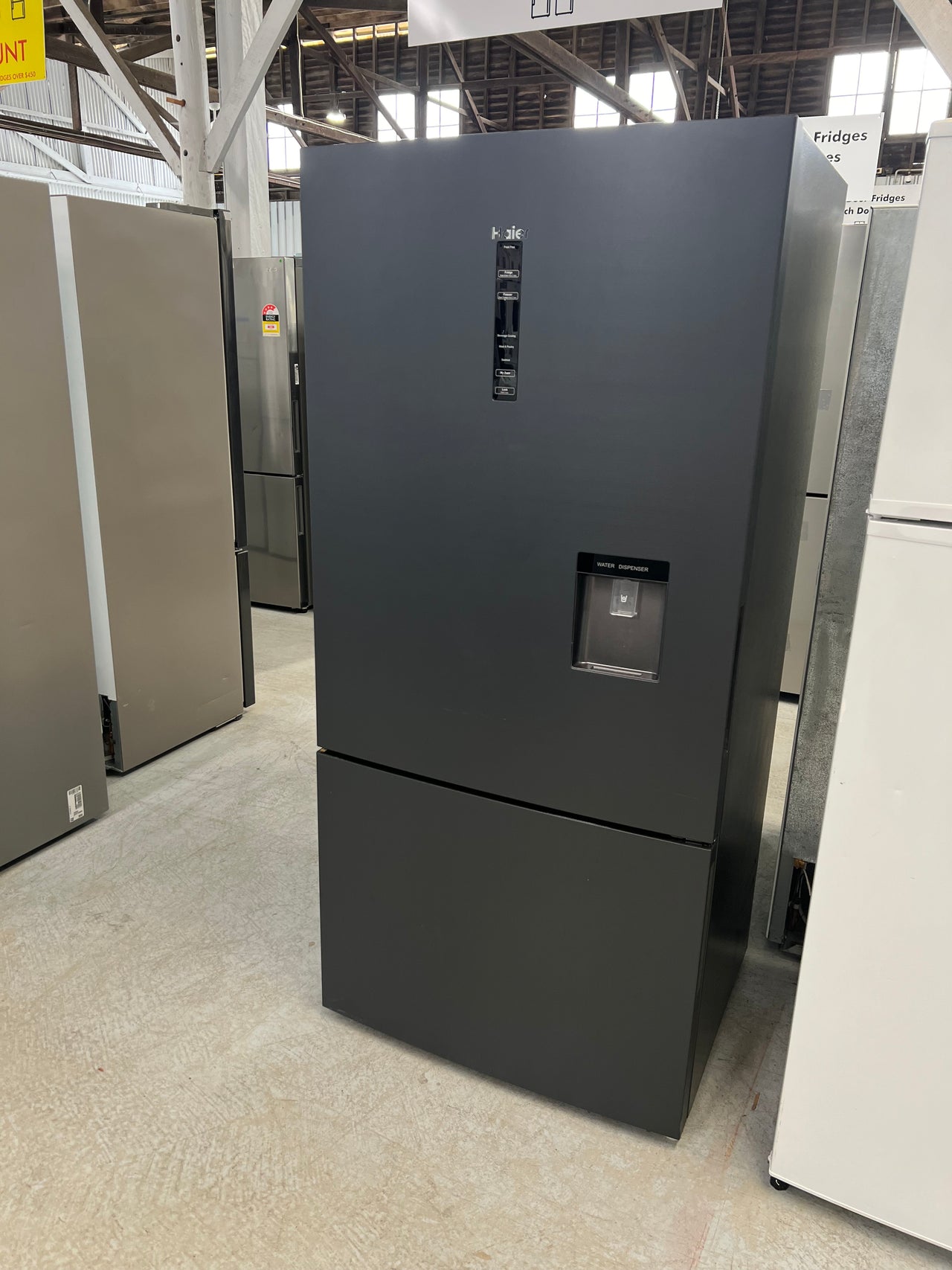 Factory second Haier 493L Bottom Mount Refrigerator Model: HRF520BHC - Second Hand Appliances Geebung