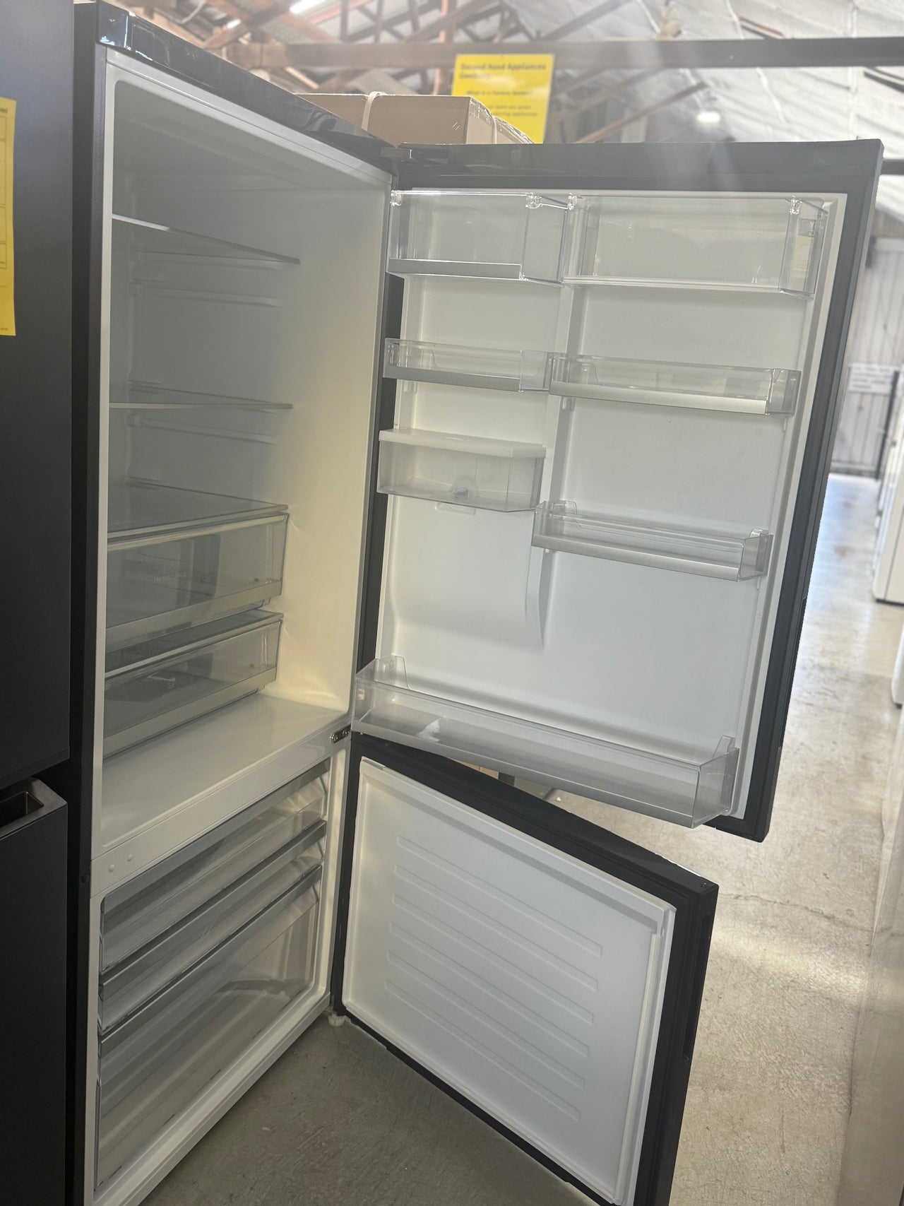 Factory second Haier 493L Bottom Mount Refrigerator Model HRF520BHC - Second Hand Appliances Geebung