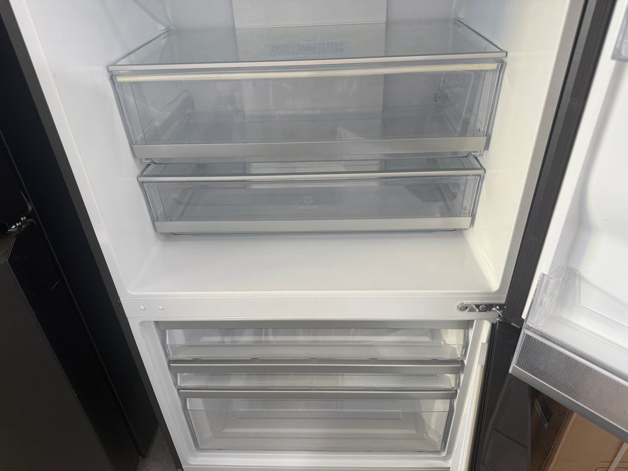 Factory second Haier 493L Bottom Mount Refrigerator Model HRF520BHC - Second Hand Appliances Geebung