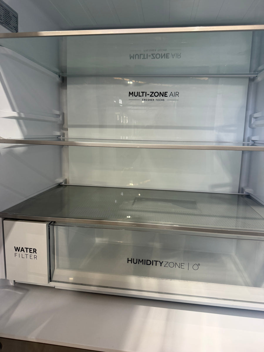 Factory second Haier 508L Quad Door Fridge Black HRF580YPC - Second Hand Appliances Geebung