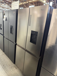 Thumbnail for Factory second Haier 508L Quad Door Fridge with Ice & Plumbed-in Water Dispenser - Stainless Steel Model: HRF580YPS - Second Hand Appliances Geebung