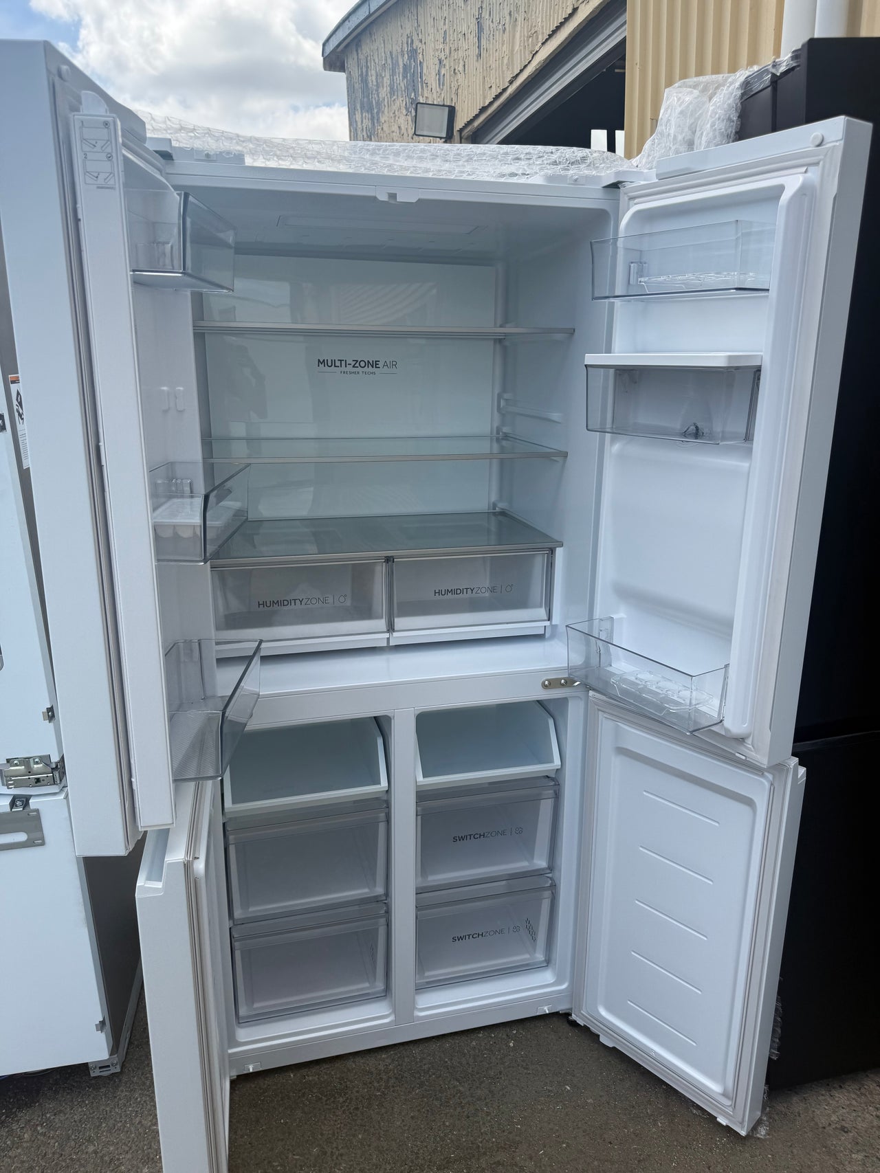 Factory second Haier 508L Quad Door Refrigerator – Model HRF580YHN (NAT) - Second Hand Appliances Geebung