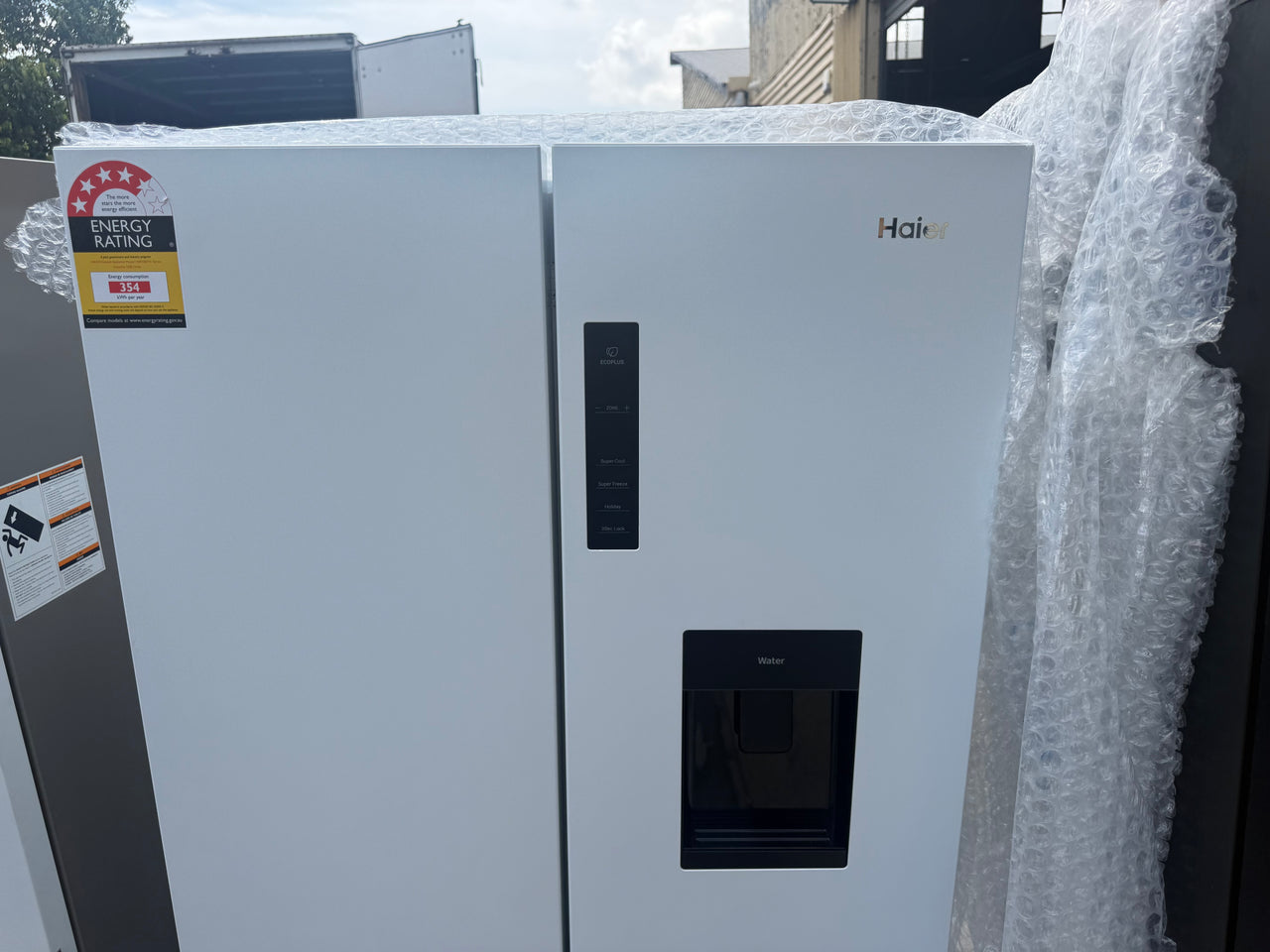 Factory second Haier 508L Quad Door Refrigerator – Model HRF580YHN (NAT) - Second Hand Appliances Geebung