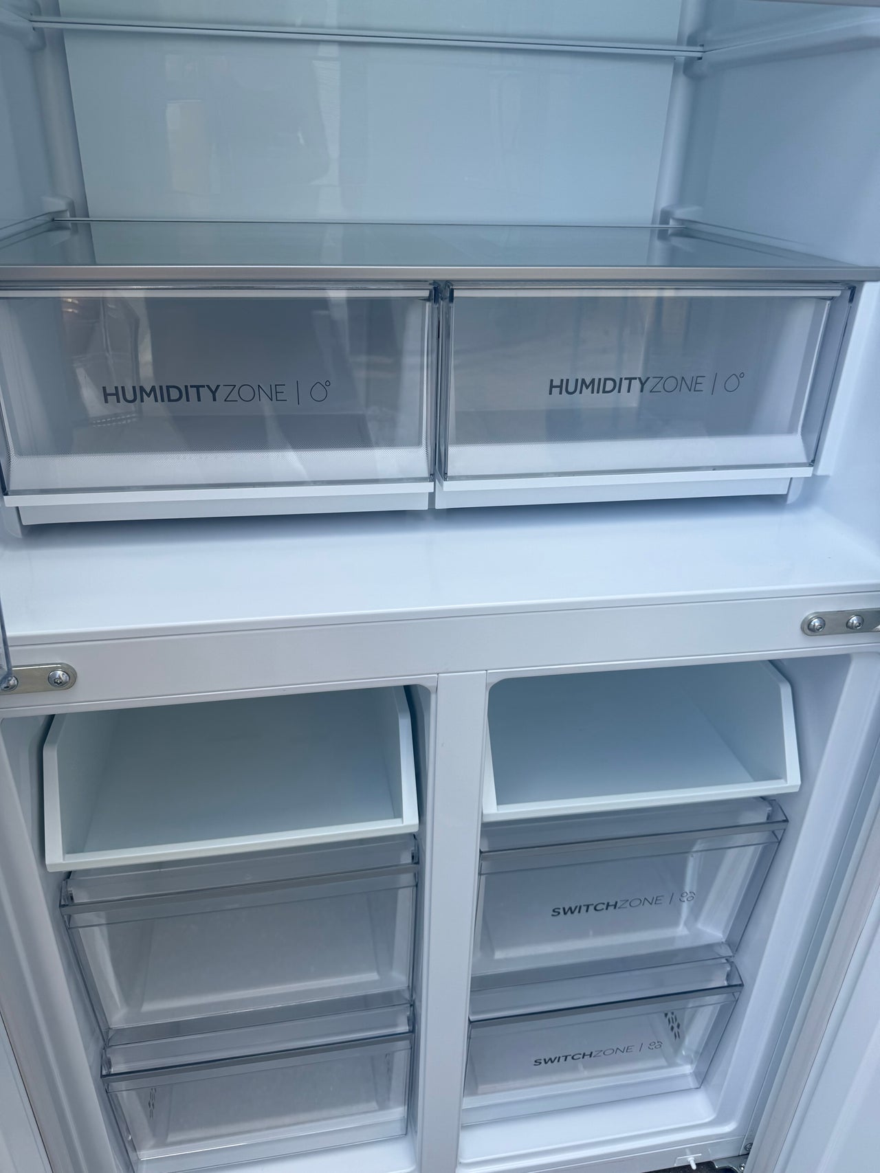 Factory second Haier 508L Quad Door Refrigerator – Model HRF580YHN (NAT) - Second Hand Appliances Geebung