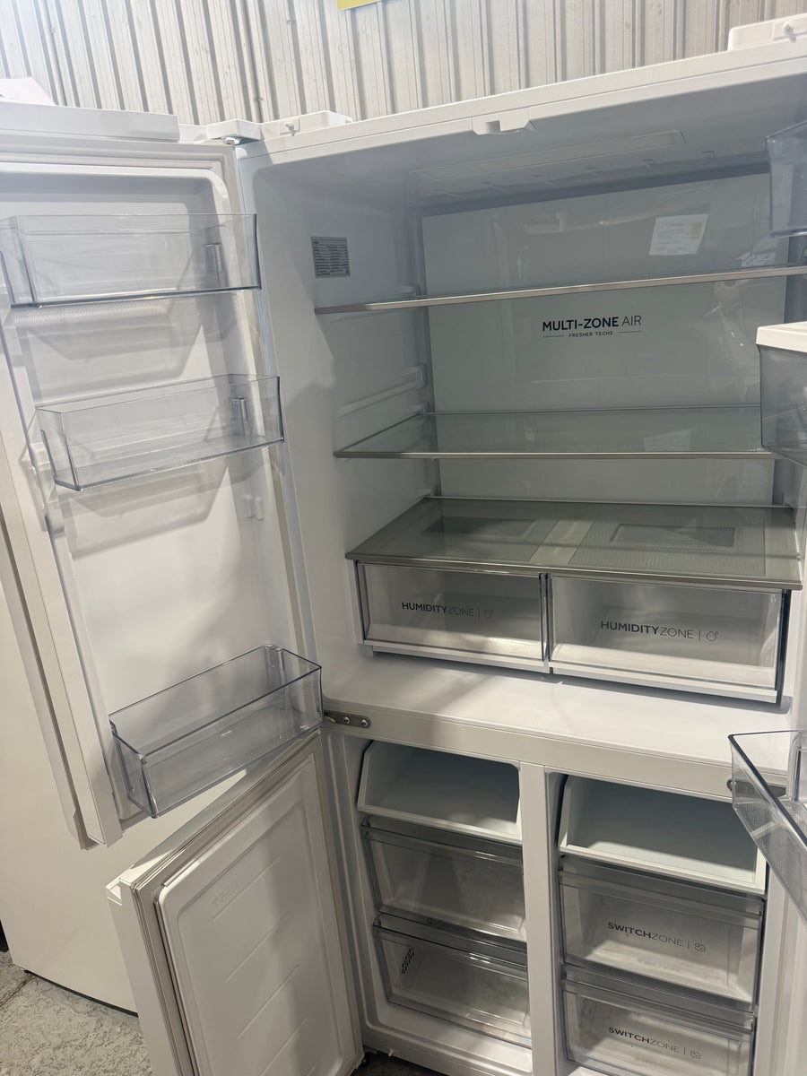 Factory second Haier 508L Quad Door Refrigerator – Model HRF580YHN - Second Hand Appliances Geebung