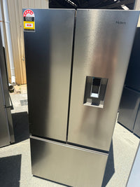 Thumbnail for Factory second Haier 509L French Door Refrigerator with Non-Plumbed Water Dispenser  Model: HRF510FHS - Second Hand Appliances Geebung