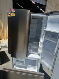 Thumbnail for Factory second Haier 509L French Door Refrigerator with Non-Plumbed Water Dispenser  Model: HRF510FHS - Second Hand Appliances Geebung