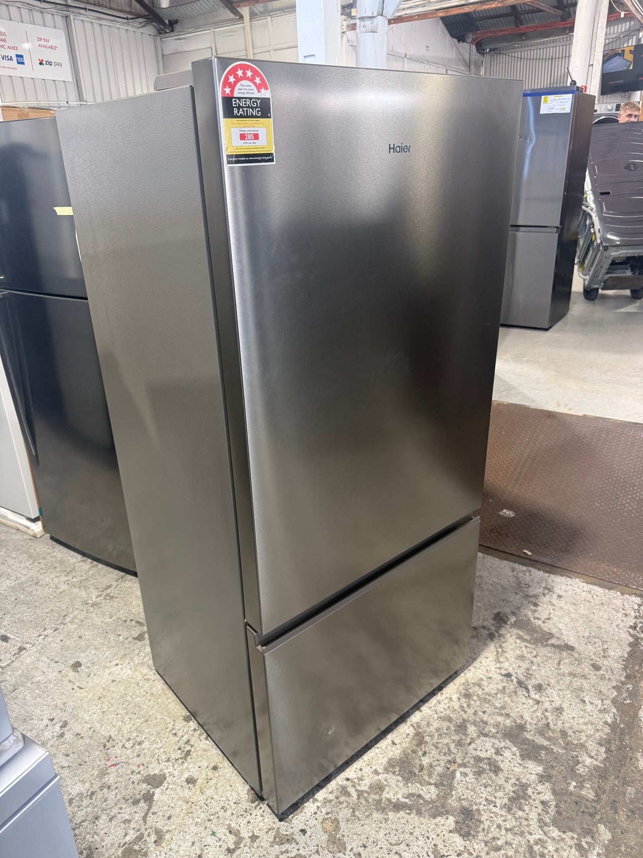 Buy Factory second Haier 517 L Bottom Mount Refrigerator – HRF510BS (Satina) |  | [product_variant] | Second Hand Appliances Geebung Brisbane