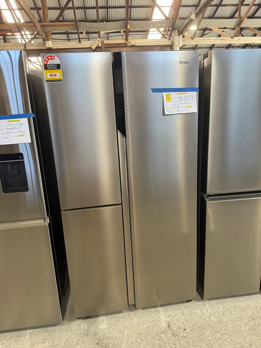 Factory second Haier 575L Side By Side Refrigerator - Second Hand Appliances Geebung