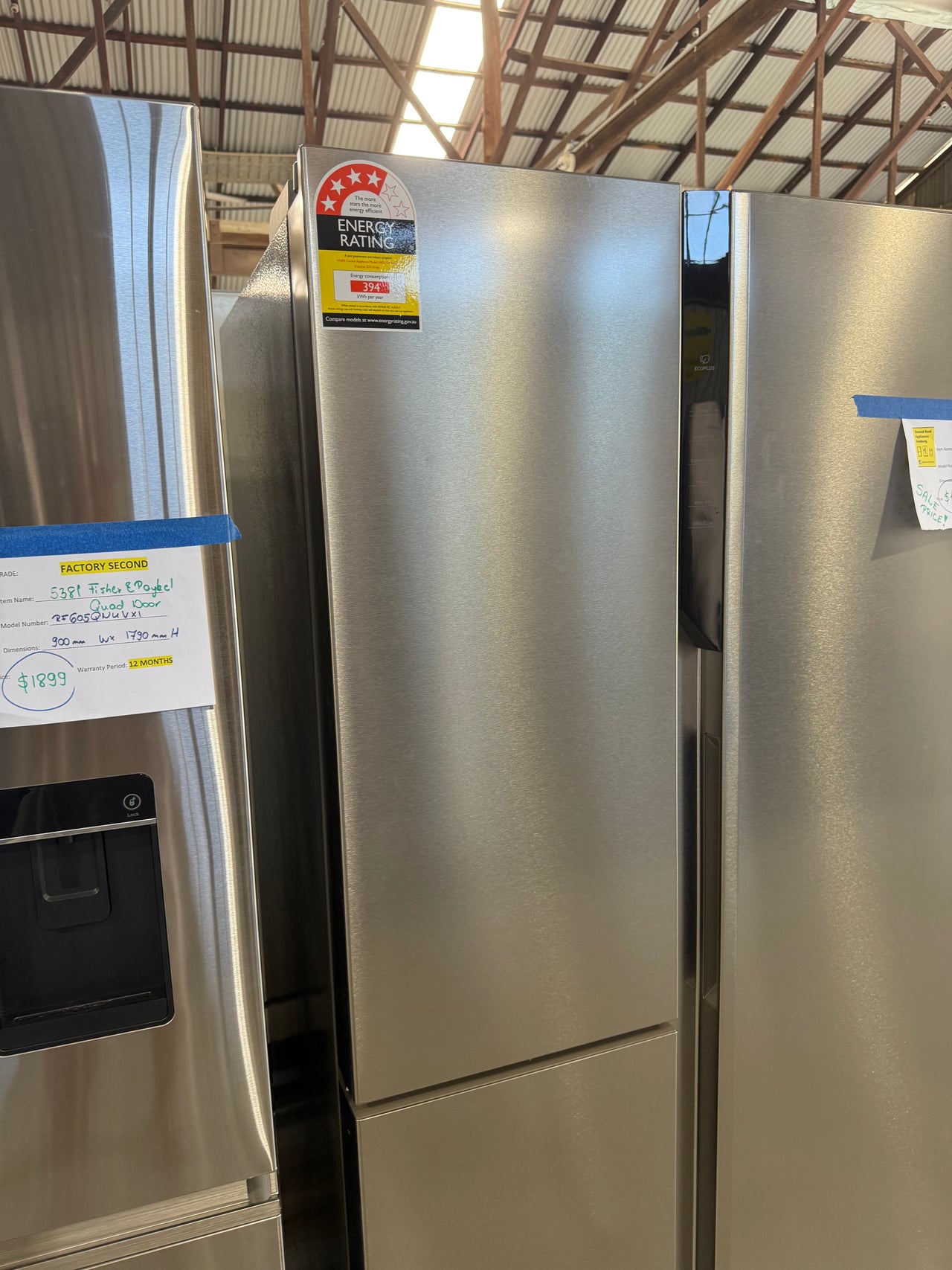 Factory second Haier 575L Side By Side Refrigerator - Second Hand Appliances Geebung