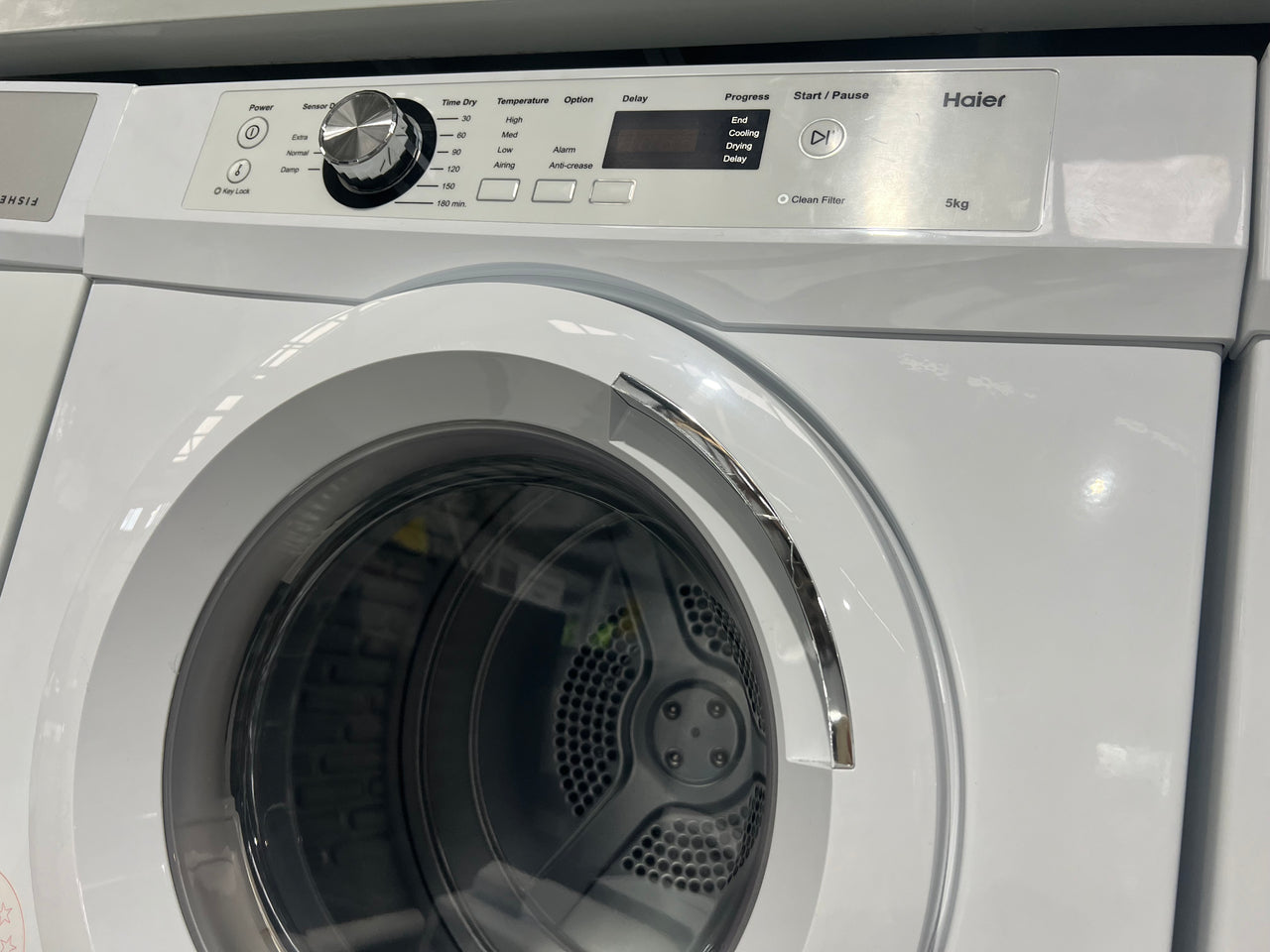 Factory Second Haier 5kg Sensor Vented Dryer HDV50E1 - Second Hand Appliances Geebung