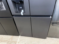 Thumbnail for Factory second Haier 601L 600 Series Quad Door Refrigerator Freezer – Matte Black, Ice & Water  Model: HRF680YZC - Second Hand Appliances Geebung