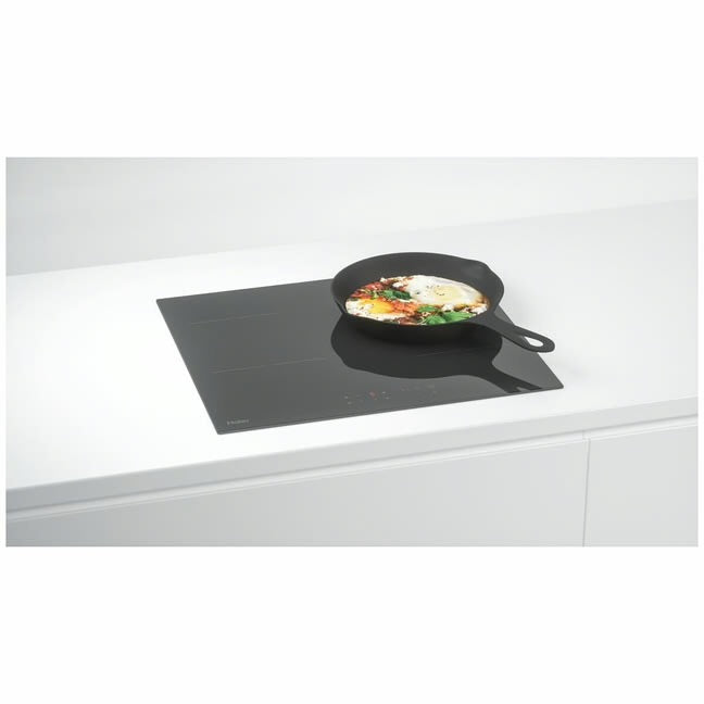 Factory second Haier 60cm 4-Zone Ceramic Electric Cooktop – Black Glass HCE604TB3 - Second Hand Appliances Geebung