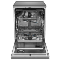Thumbnail for Factory second Haier 60cm Freestanding Dishwasher with Steam – Satina Finish HDW15F3S1 - Second Hand Appliances Geebung