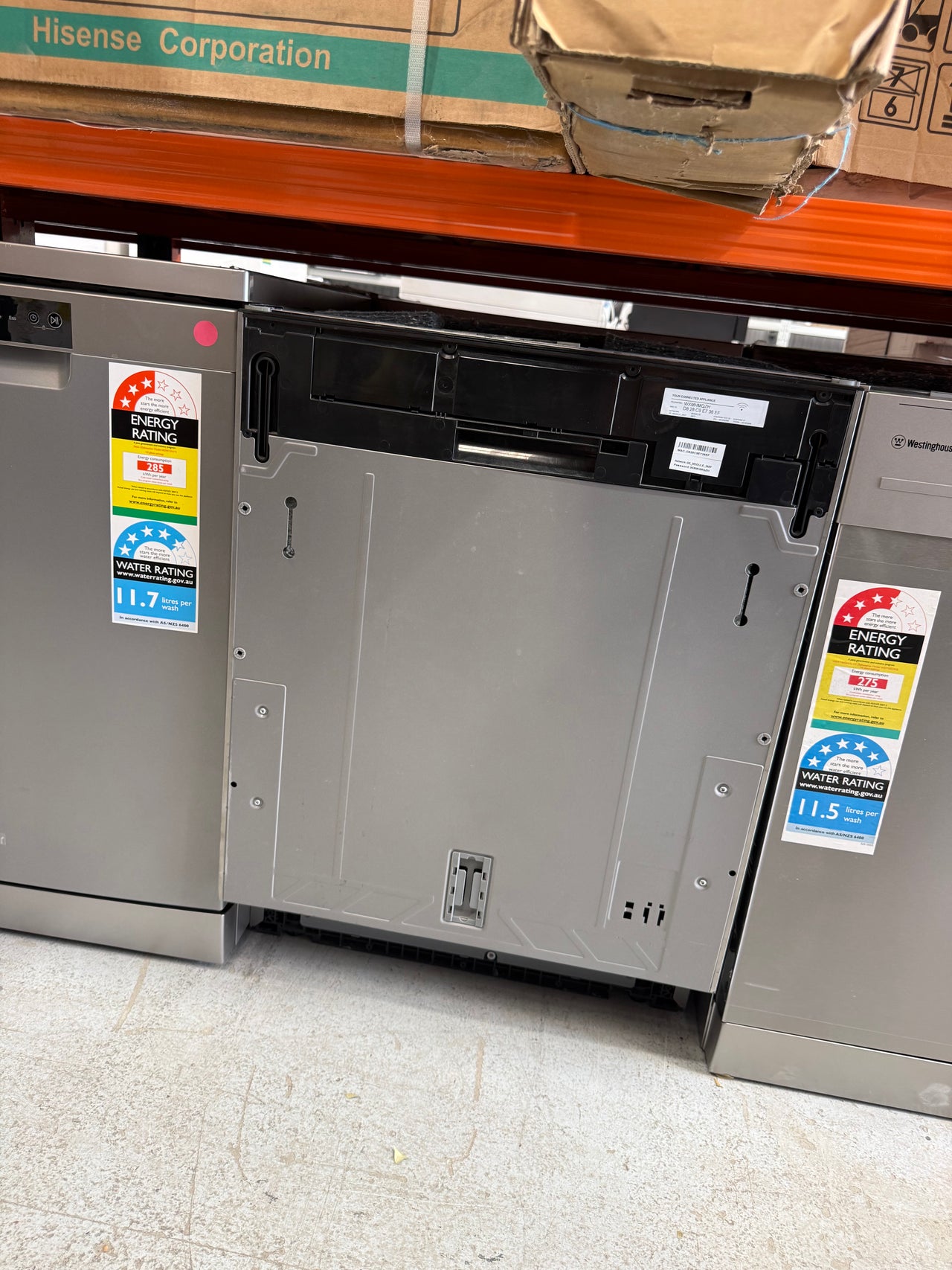 Factory second Haier 60cm Fully Integrated Dishwasher HDW15U2I1 - Second Hand Appliances Geebung