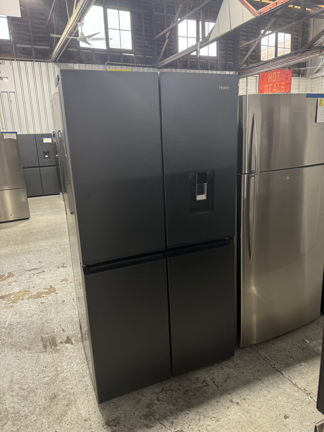 Factory second Haier 623L Quad Door Refrigerator Model: HRF680YPC - Second Hand Appliances Geebung