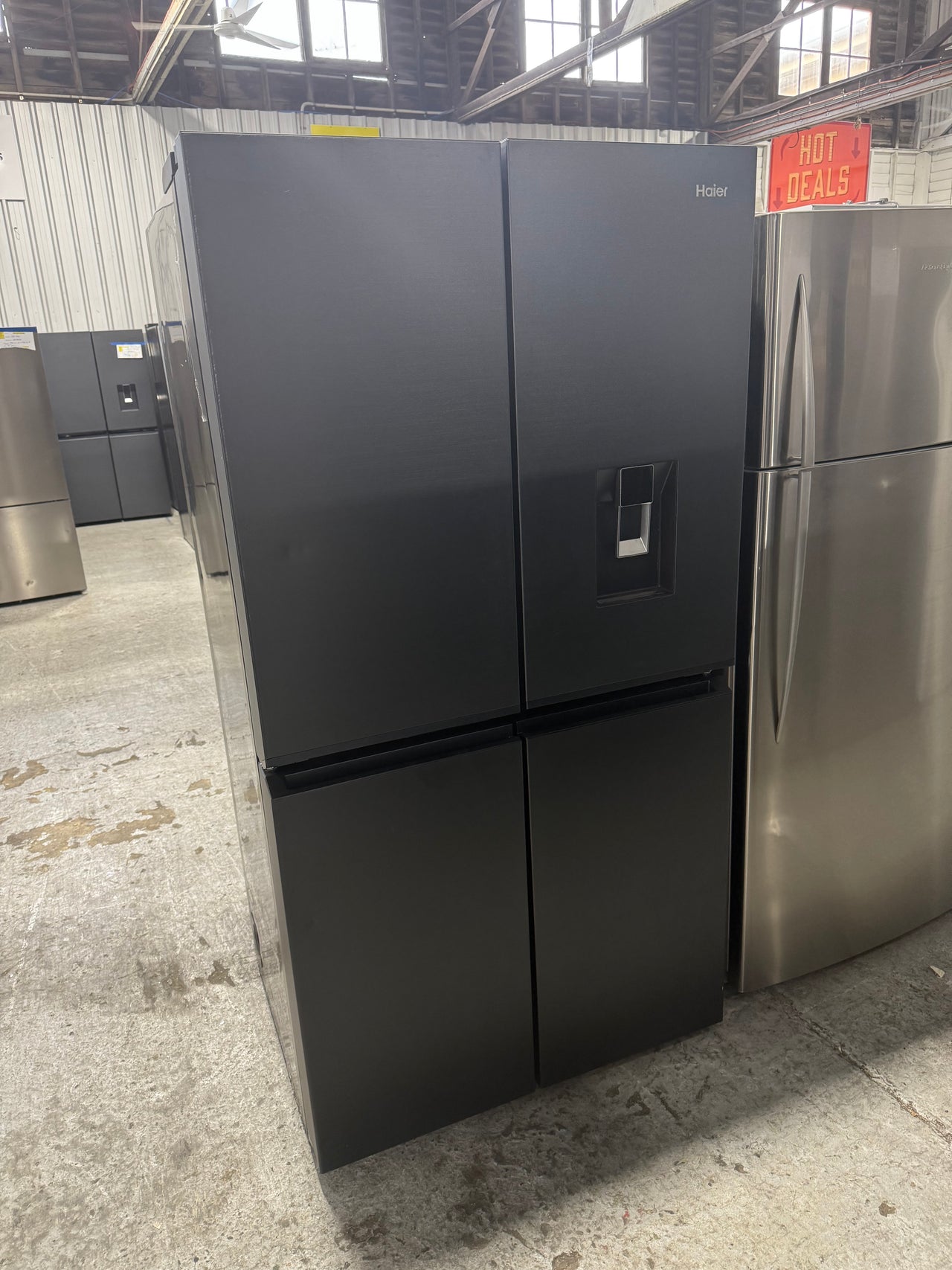 Factory second Haier 623L Quad Door Refrigerator Model: HRF680YPC - Second Hand Appliances Geebung