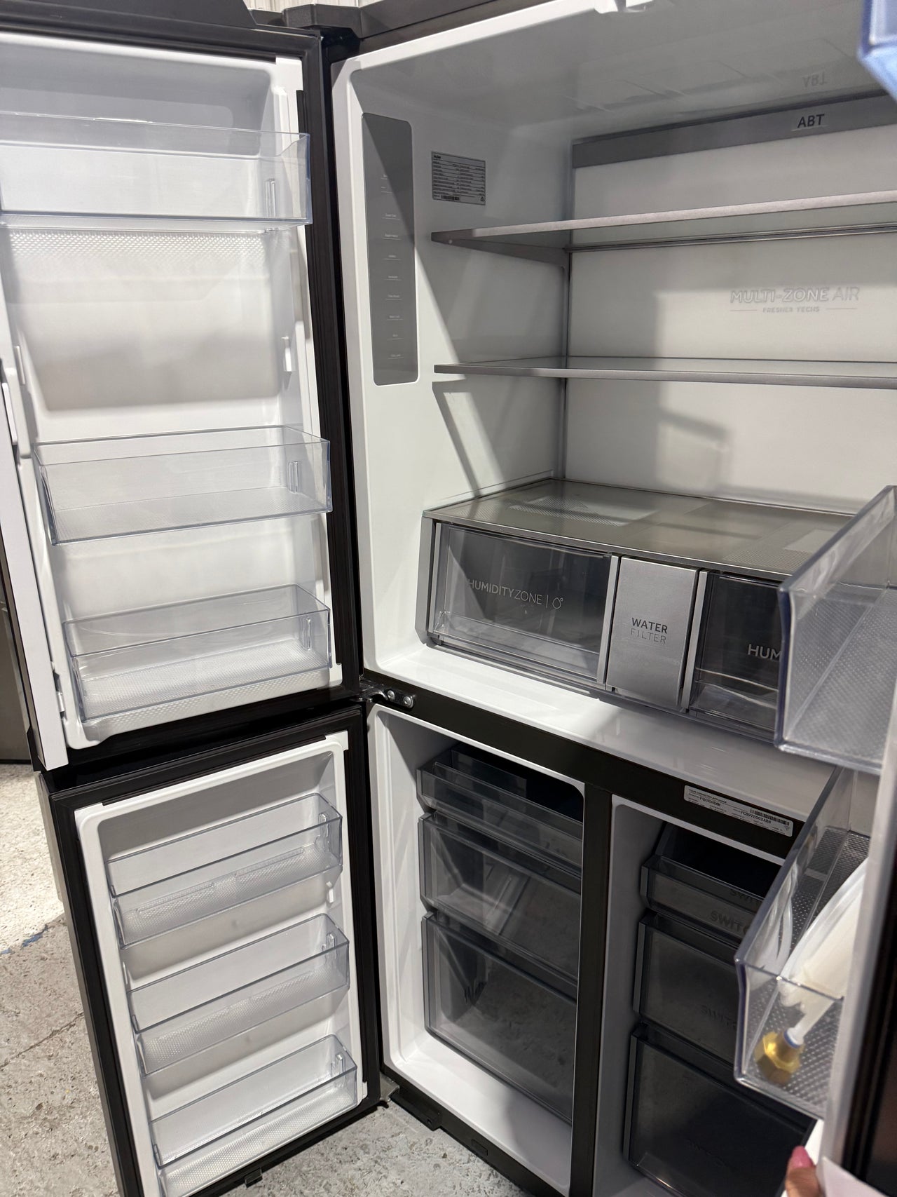 Factory second Haier 623L Quad Door Refrigerator Model: HRF680YPC - Second Hand Appliances Geebung