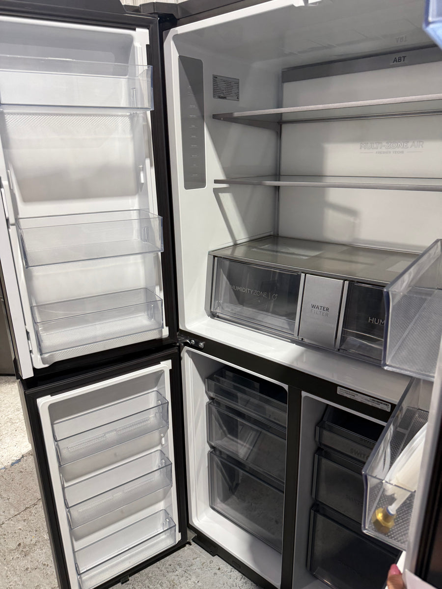 Factory second Haier 623L Quad Door Refrigerator Model: HRF680YPC - Second Hand Appliances Geebung