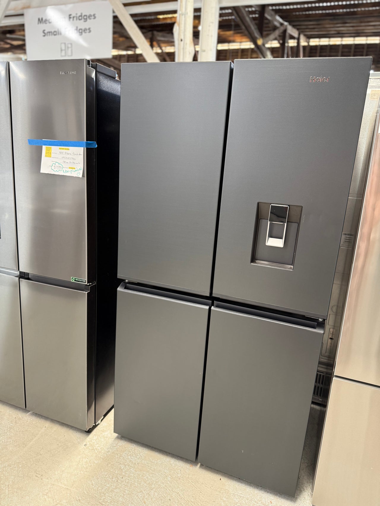 Factory second Haier 623L Quad Door Refrigerator Model: HRF680YPC - Second Hand Appliances Geebung