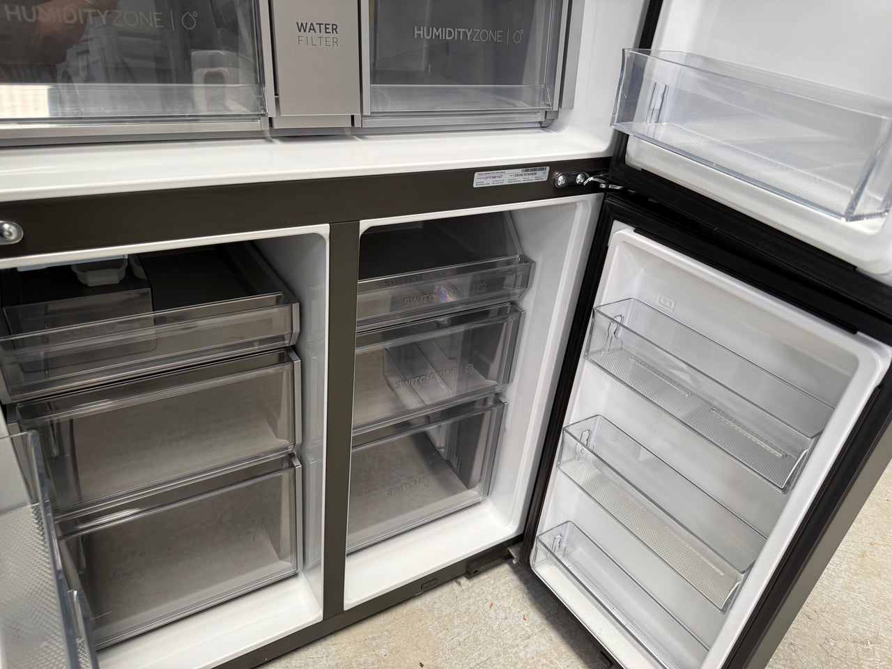 Factory second Haier 623L Quad Door Refrigerator Model: HRF680YPC - Second Hand Appliances Geebung